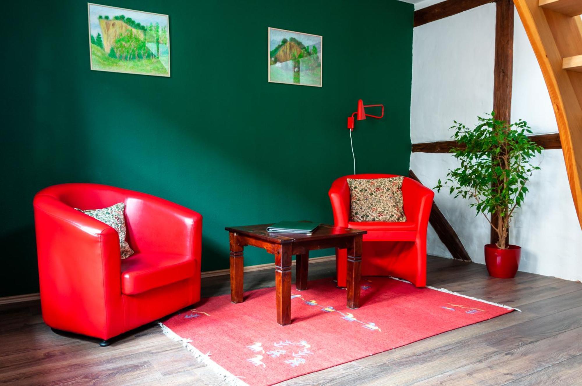 Fachwerkhotel - Ferienhaeuser Vorhof Zur Hoelle Quedlinburg Luaran gambar